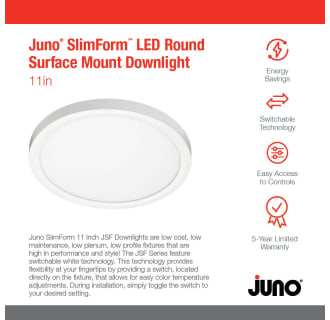 A thumbnail of the Juno Lighting JSF 11IN 13LM SWW5 90CRI 120 FRPC M6 Alternate image