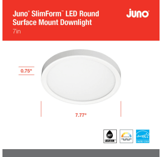 A thumbnail of the Juno Lighting JSF 7IN 10LM SWW5 90CRI 120 FRPC M12 Alternate image