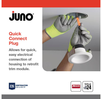 A thumbnail of the Juno Lighting QC4 W CP6 Alternate Image