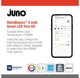 A thumbnail of the Juno Lighting RB4SC RGBW M6 Alternate Image