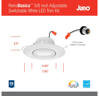 A thumbnail of the Juno Lighting RB56A SWW5 M6 Alternate Image