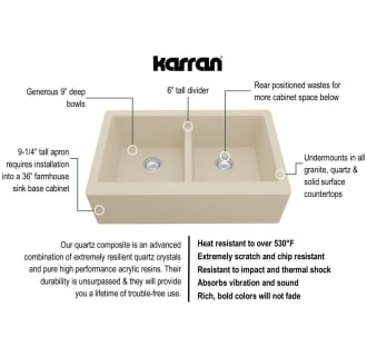 A thumbnail of the Karran USA QA-750-PK1 Alternate Image