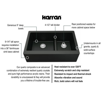 A thumbnail of the Karran USA QA-760 Alternate Image