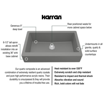 A thumbnail of the Karran USA QAR-740-PK1 Alternate Image