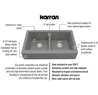 A thumbnail of the Karran USA QAR-750-PK1 Alternate Image