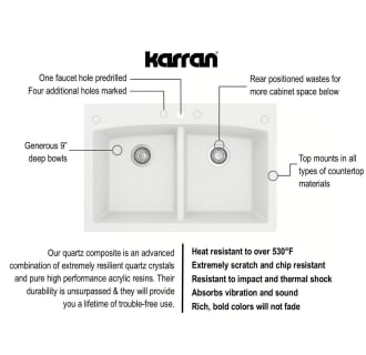 A thumbnail of the Karran USA QT-710 Alternate Image