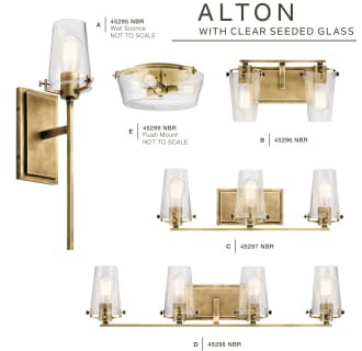 A thumbnail of the Kichler 45298 Kichler Alton Collection in Natural Brass