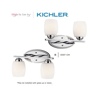 A thumbnail of the Kichler 5096 The Kichler Eillen Collection can be mounted with the glass up or down.