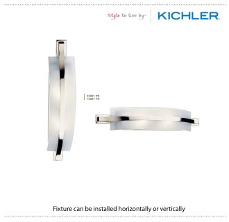 A thumbnail of the Kichler 10687 The Freeport Collection can be installed horizontally or vertically.
