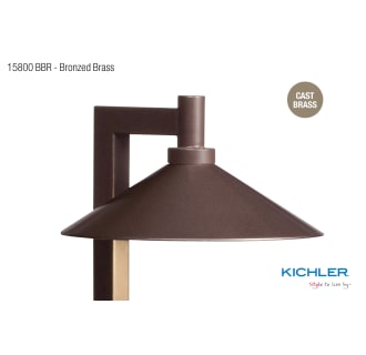 A thumbnail of the Kichler 1580027 Kichler 15800 Bronzed Brass Detail Image