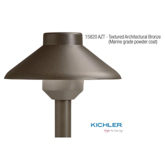 A thumbnail of the Kichler 1582027-12 Kichler 15820AZT Textured Architectural Bronze