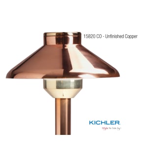 A thumbnail of the Kichler 1582027-12 Kichler 15820AZT Unfinished Copper