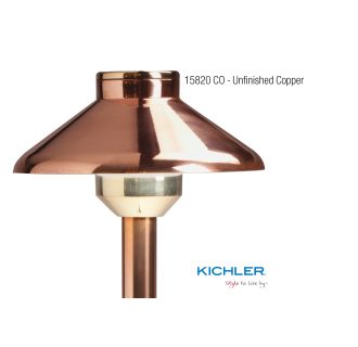 A thumbnail of the Kichler 1582027 Kichler 15820AZT Unfinished Copper