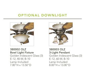A thumbnail of the Kichler 300000 Kichler Golden Iridescence light kit options