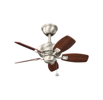 A thumbnail of the Kichler 300103 Brushed Nickel finish pictured with Walnut side of reversible blades