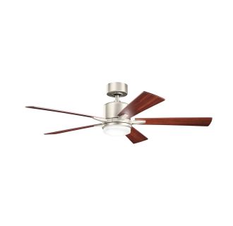 A thumbnail of the Kichler 300176 Pictured in Brushed Nickel with Walnut side of reversible blades