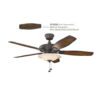 A thumbnail of the Kichler 300179 Olde Bronze with optional 371035 fan blades