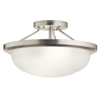 Kichler Polished Nickel Crystal Accents Clear Glass Semi-flush Mount Light for sale online 