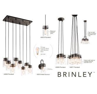A thumbnail of the Kichler 42890 Brinley Collection in Olde Bronze