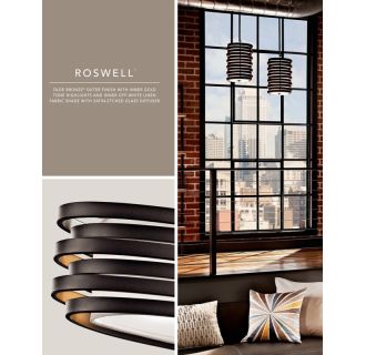 A thumbnail of the Kichler 43305 Kichler Roswell Room Shot in Olde Bronze