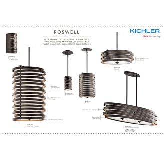 A thumbnail of the Kichler 43301 The Kichler Roswell Collection in Olde Bronze