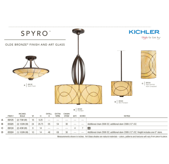 A thumbnail of the Kichler 65324 Kichler Spyro Collection