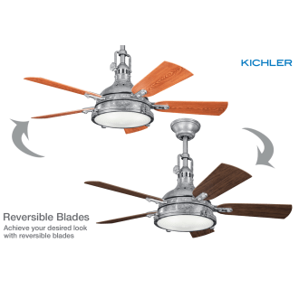A thumbnail of the Kichler Hatteras Bay Patio Galvanized Steel Finish Reversible Blades