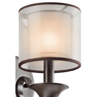 A thumbnail of the Kichler 42381 Mission Bronze with Light Umber Shade Detail
