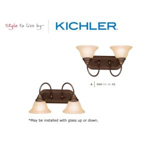 A thumbnail of the Kichler 5991 The Kichler Telford Collection can be installed with the glass up or down.