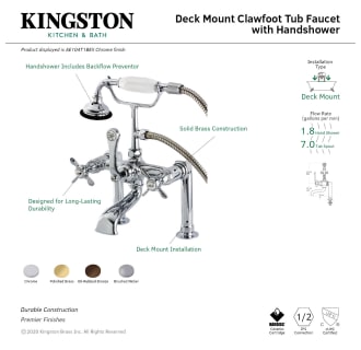 A thumbnail of the Kingston Brass AE103TBEX Alternate Image