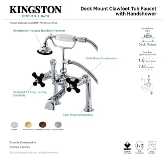 A thumbnail of the Kingston Brass AE103TPKX Alternate Image