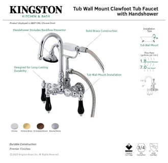 A thumbnail of the Kingston Brass AE8TPKL Alternate Image