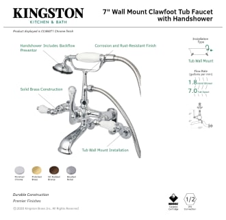 A thumbnail of the Kingston Brass CC459T Alternate Image