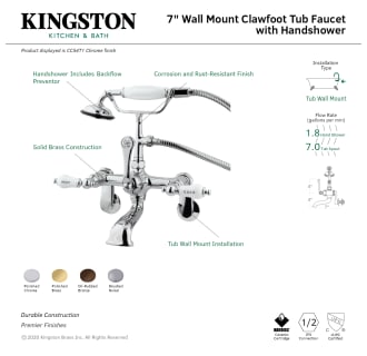 A thumbnail of the Kingston Brass CC53T Alternate Image