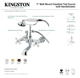 A thumbnail of the Kingston Brass CC559T Alternate Image