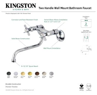 A thumbnail of the Kingston Brass KS115 Alternate Image