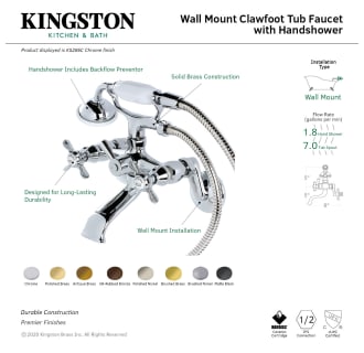 A thumbnail of the Kingston Brass KS286 Alternate Image