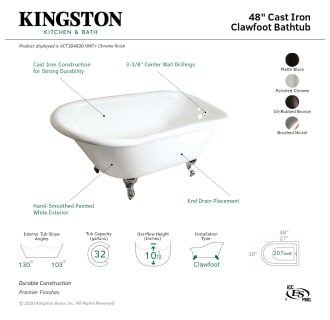 A thumbnail of the Kingston Brass VCT3D483018NT Alternate Image