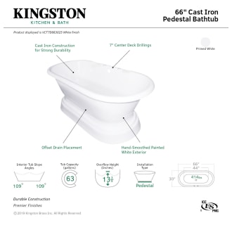 A thumbnail of the Kingston Brass VCT7D663025 Alternate Image