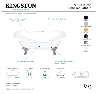 A thumbnail of the Kingston Brass VCT7DS7231NL Alternate Image