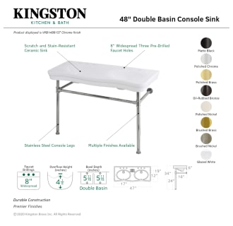A thumbnail of the Kingston Brass VPB1488.ST Alternate Image