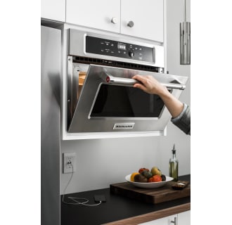 KitchenAid KMBS104ESS Stainless Steel 24 Inch Wide 1.4 Cu ...