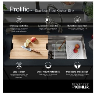 A thumbnail of the Kohler K-23650 Alternate View