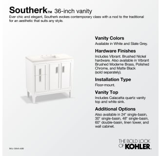 A thumbnail of the Kohler K-33545-ASB Alternate Image