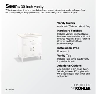 A thumbnail of the Kohler K-33552-ASB Alternate Image