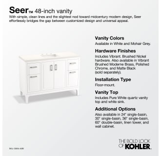 A thumbnail of the Kohler K-33554-ASB Alternate Image