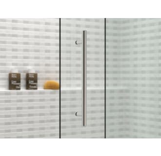 Kohler K-702430-L Levity Plus 81-5/8 H Sliding Shower Door with 3/8 - Thick Glass - Matte Black