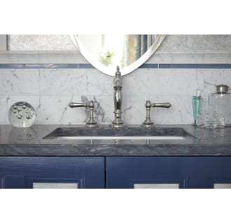 Kohler K-72760-SN Vibrant Polished Nickel Artifacts Widespread Bathroom