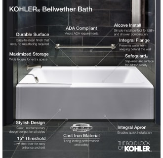 A thumbnail of the Kohler K-875 Alternate Image