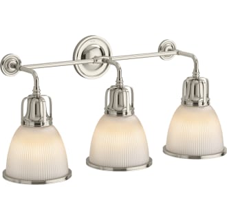 A thumbnail of the Kohler Lighting 32283-SC03 32283-SC03 in Polished Nickel - Light On